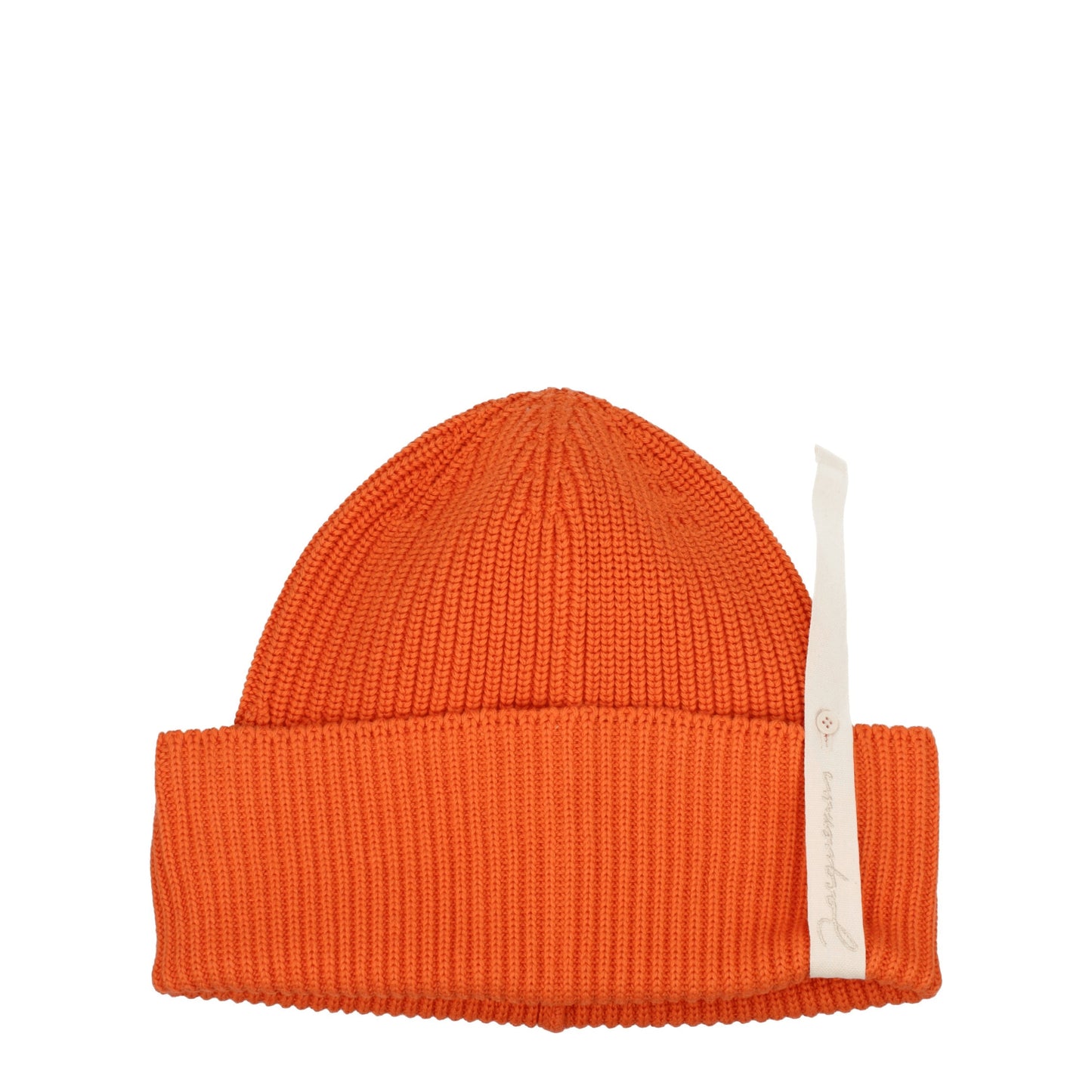 Jacquemus Hats Women Cotton Orange