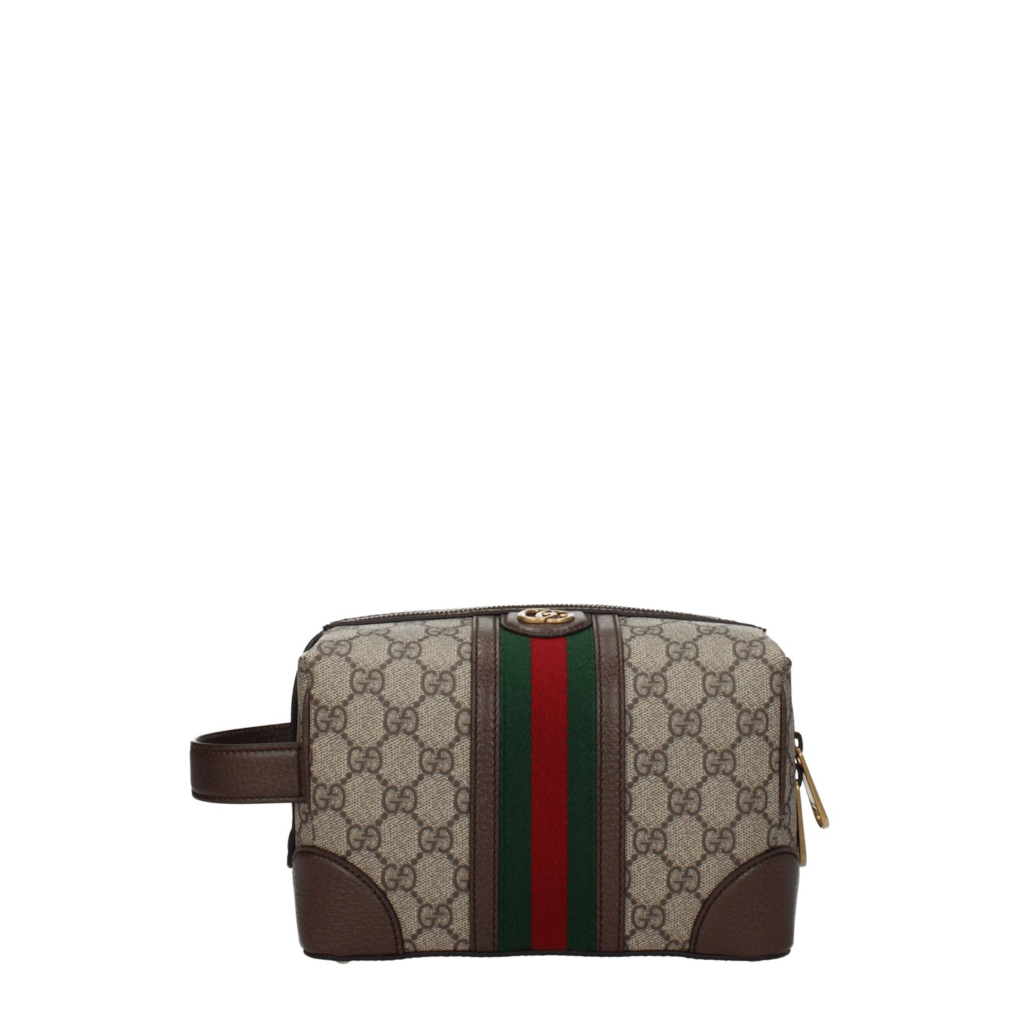 Gucci Beauty Case Men Fabric  Brown