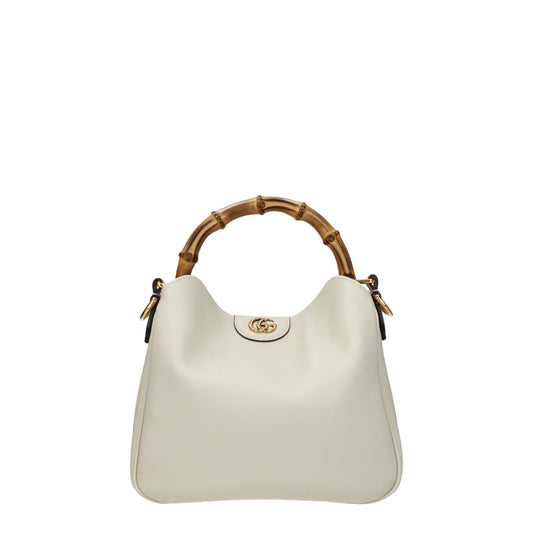 Gucci Handbags Women Leather White