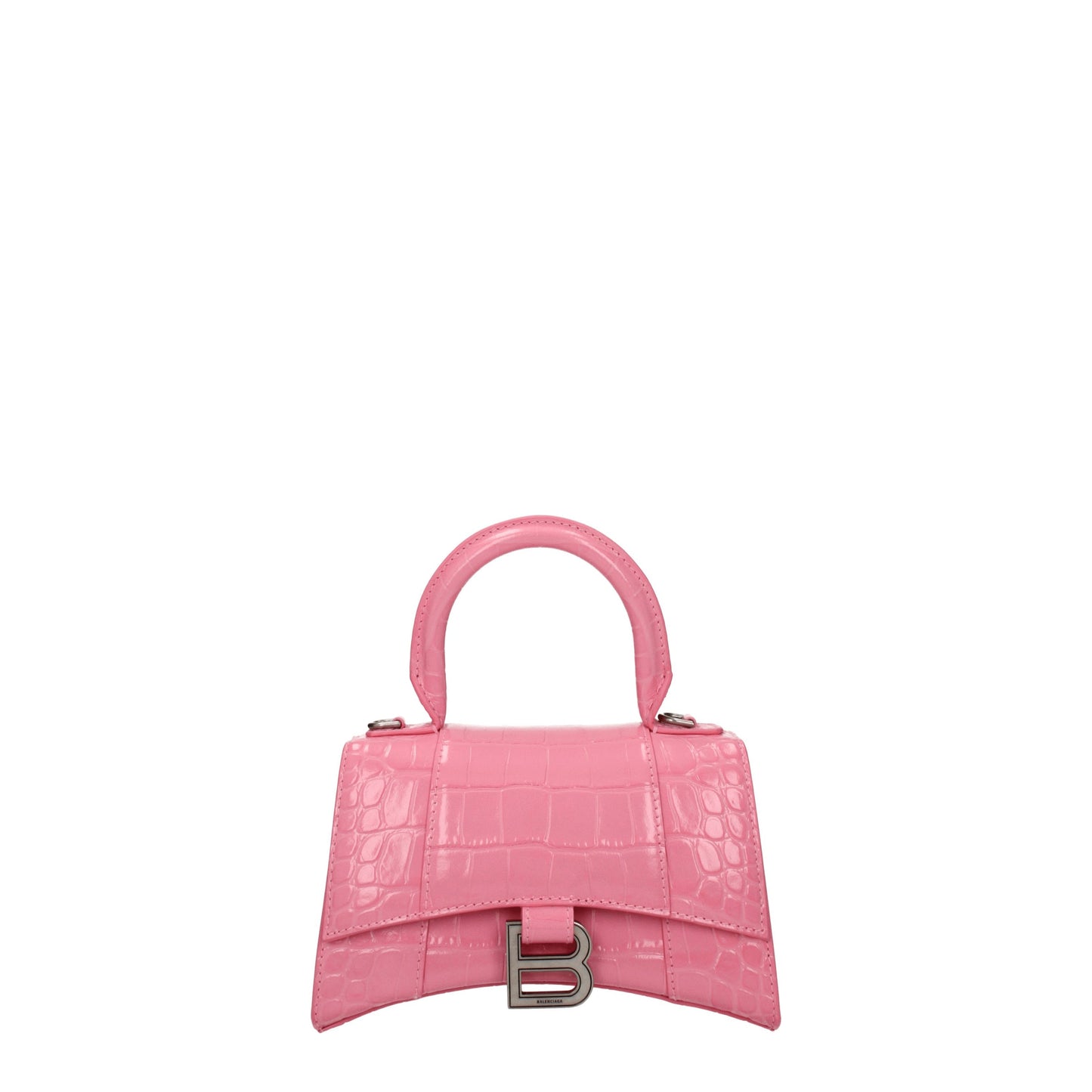 Balenciaga Handbags Women Leather Pink/Soft Pink