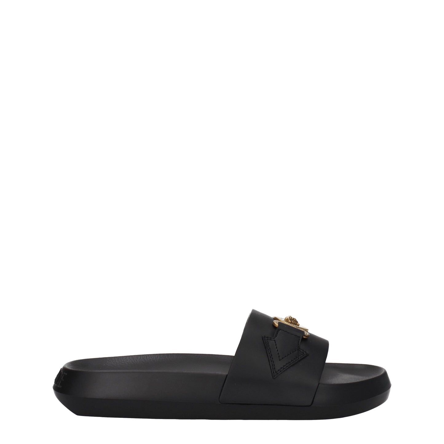Versace Men's Slippers and Clogs Leather