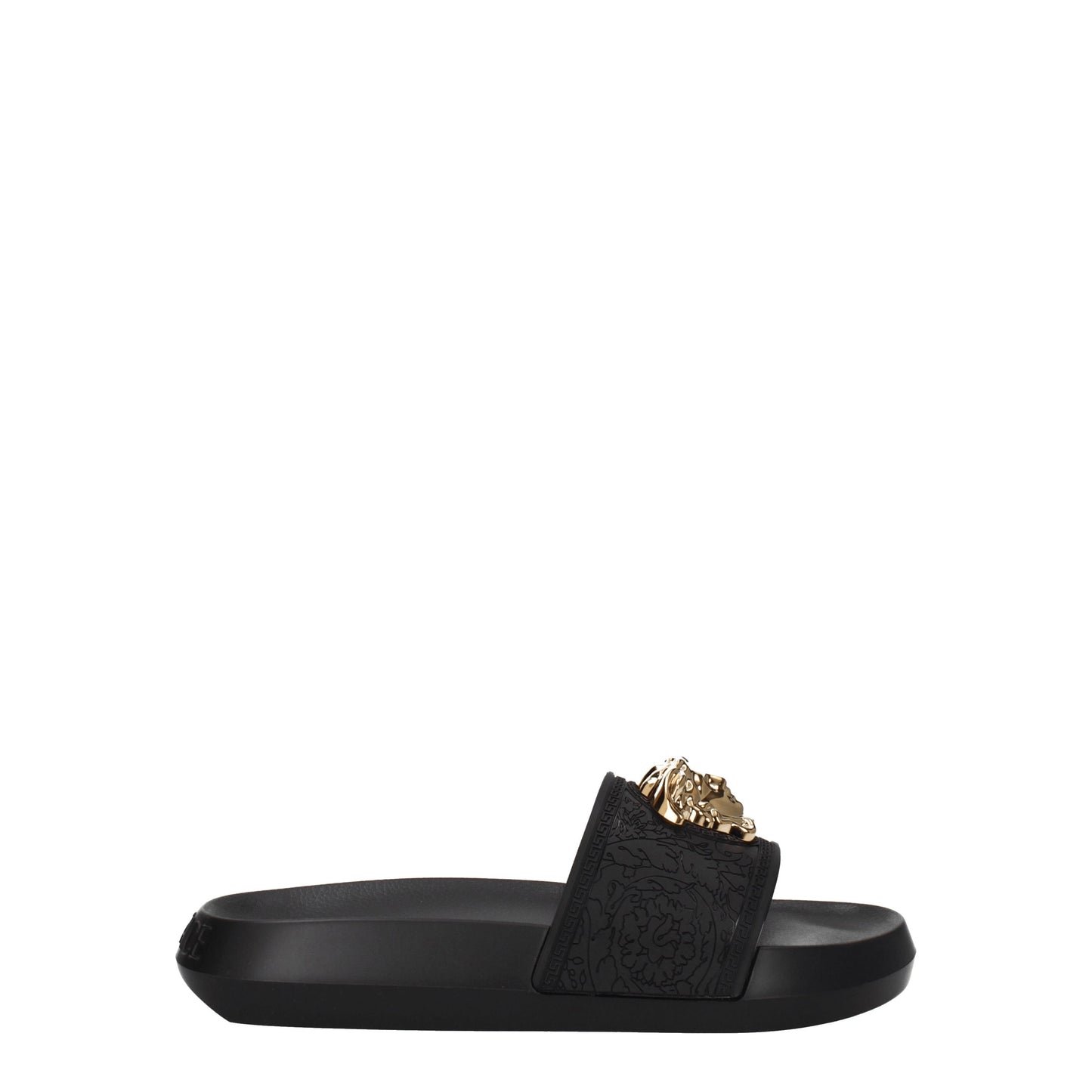 Versace Women's Sandals & Slippers in Rubber Black