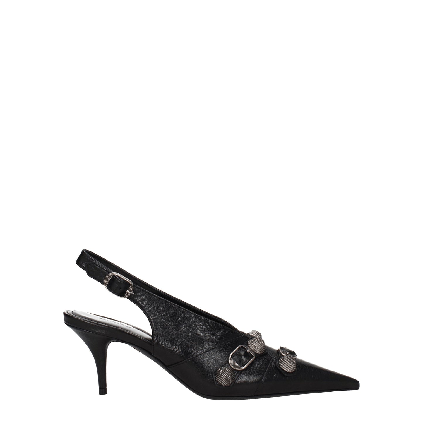 Balenciaga Women's Sandals in Leather Black