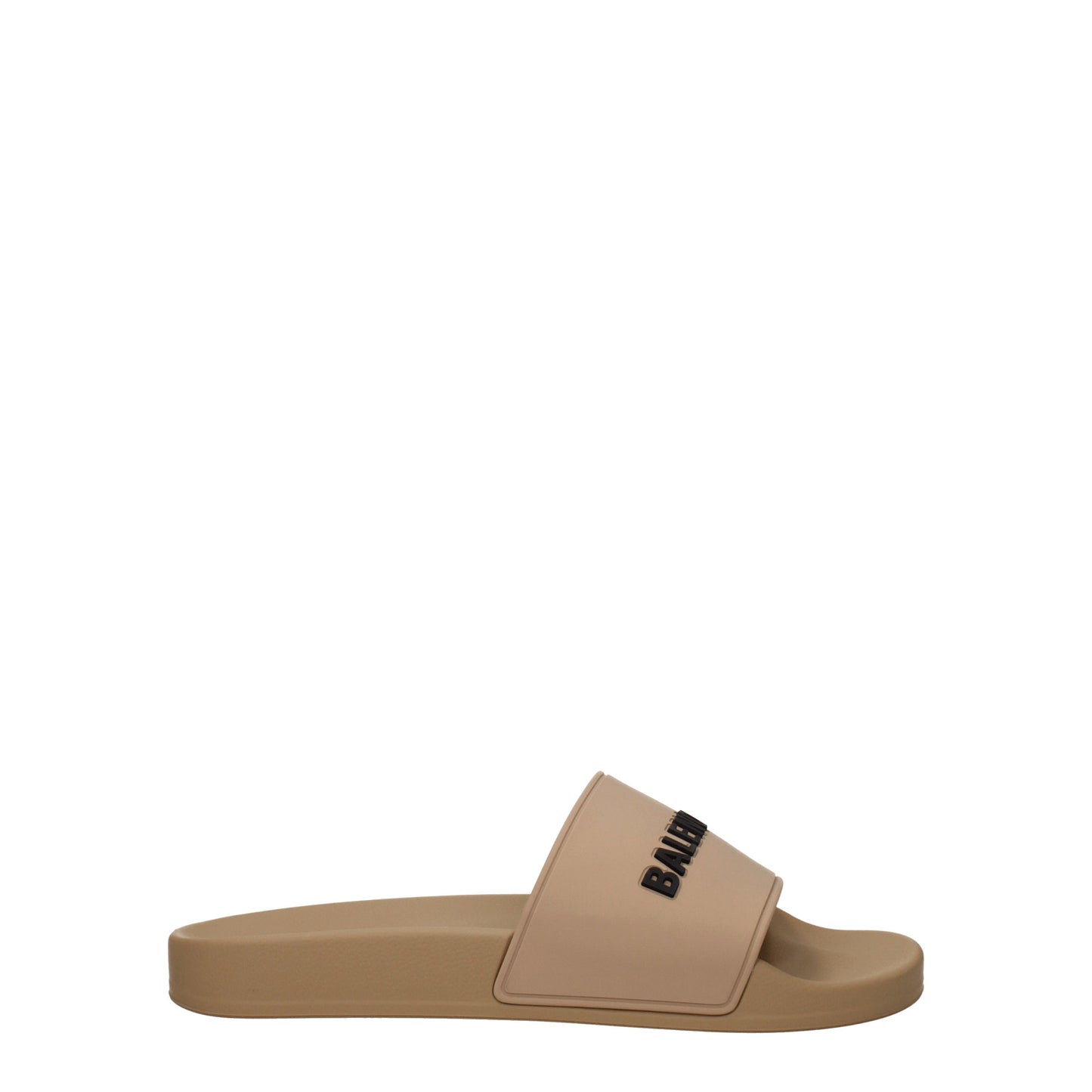 Balenciaga Sandals & Slippers Men Rubber Beige/Black