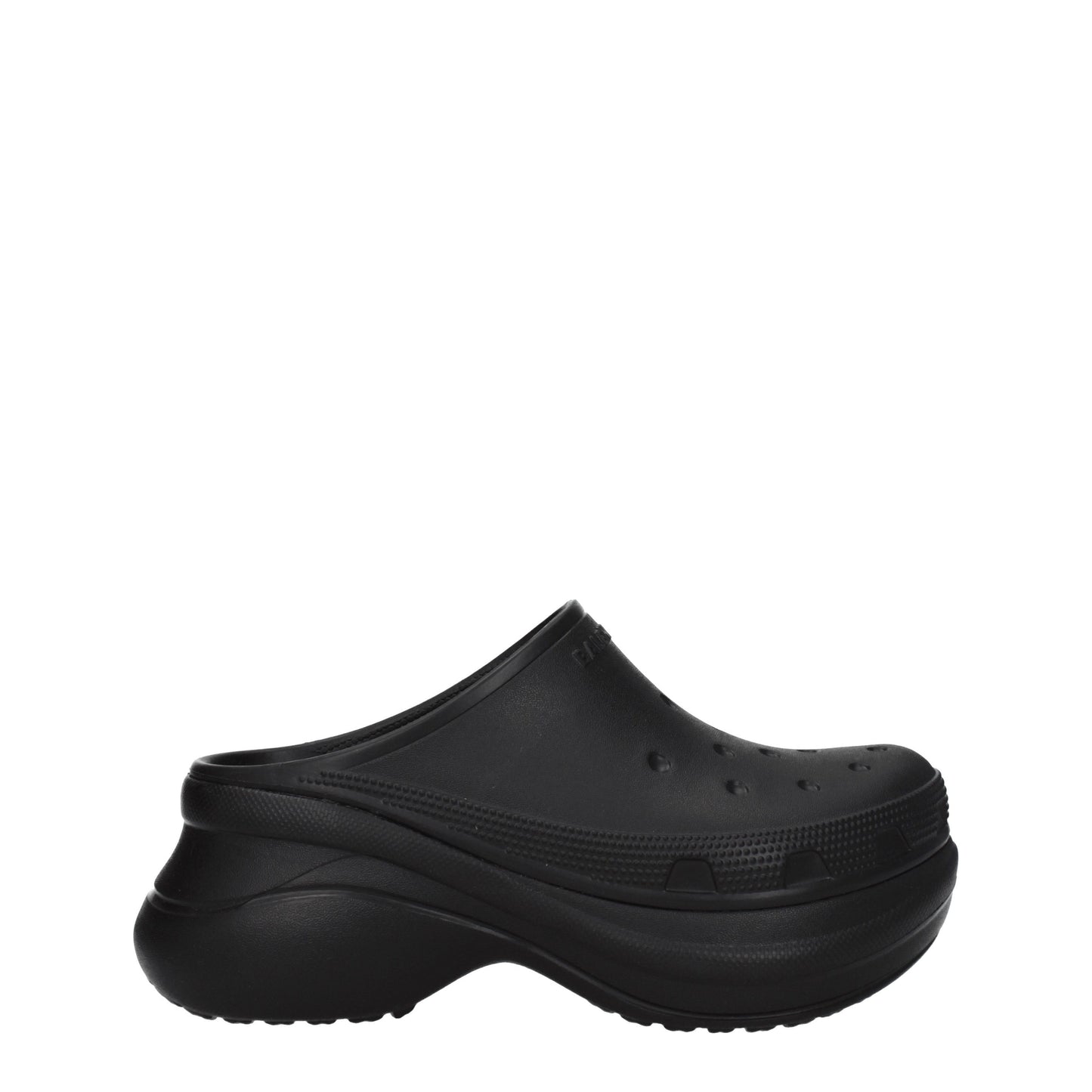 Balenciaga Women's Sandals & Slippers in Rubber Black