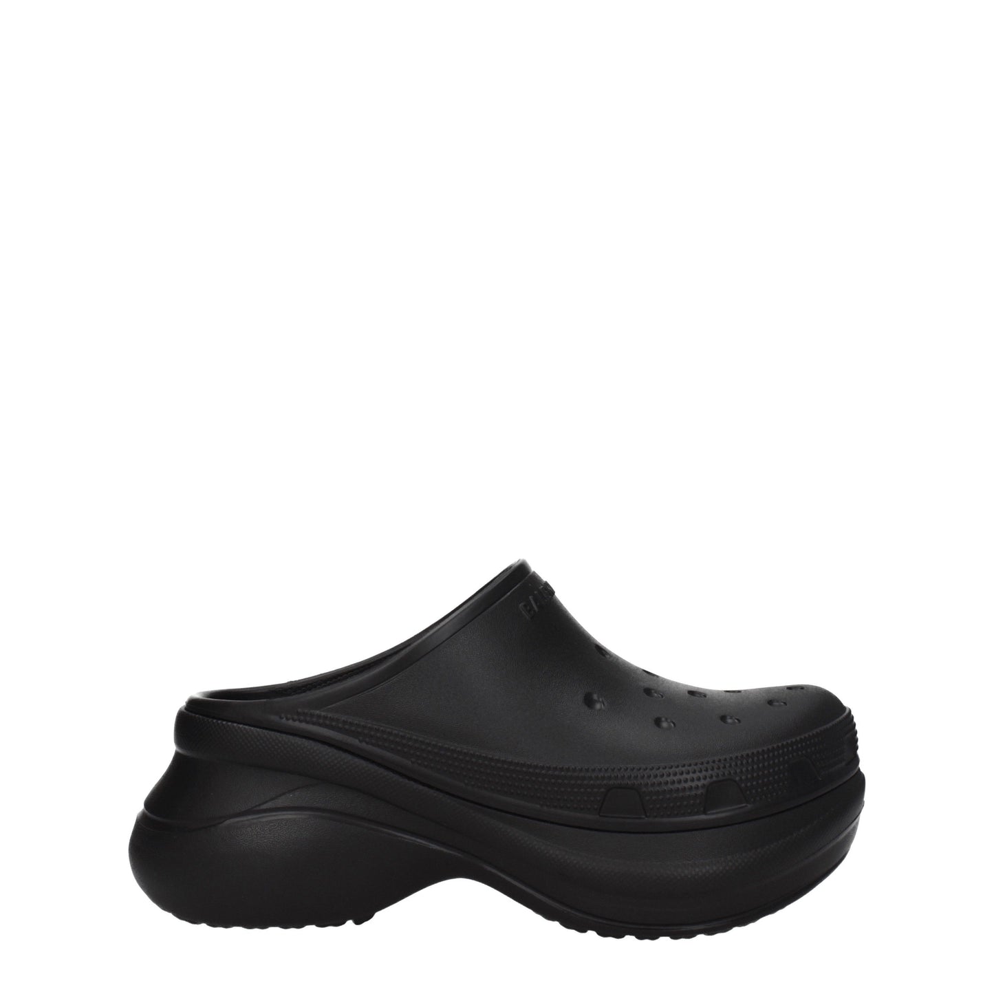 Balenciaga Sandals & Slippers Men Rubber Black