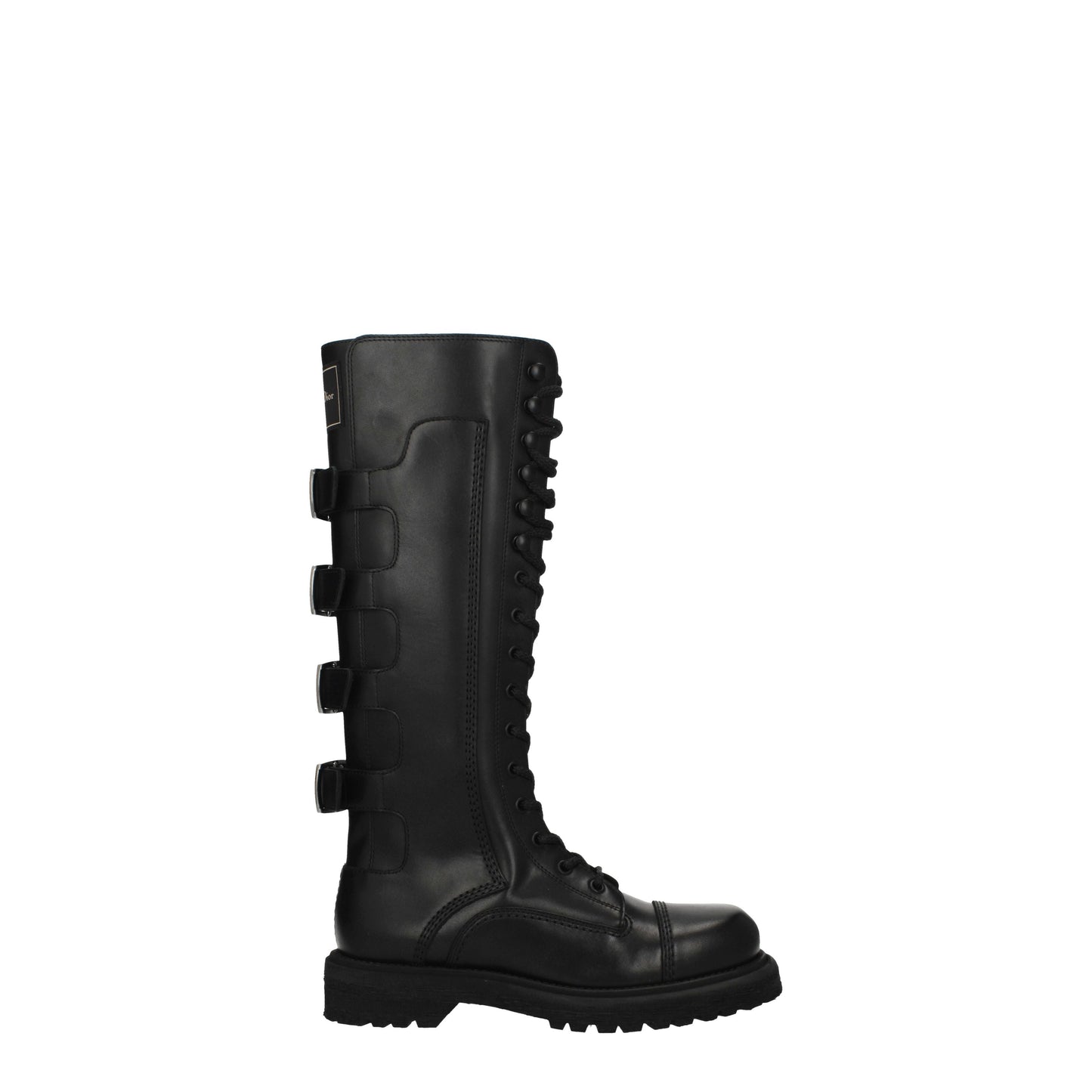 Christian Dior Women's Boots in Leather Black