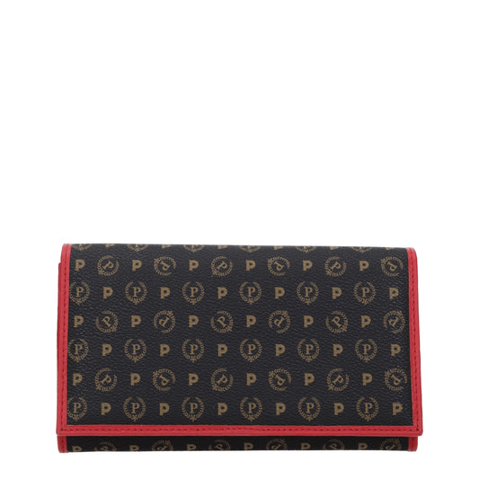 Pollini Wallets Women PVC Black/Red