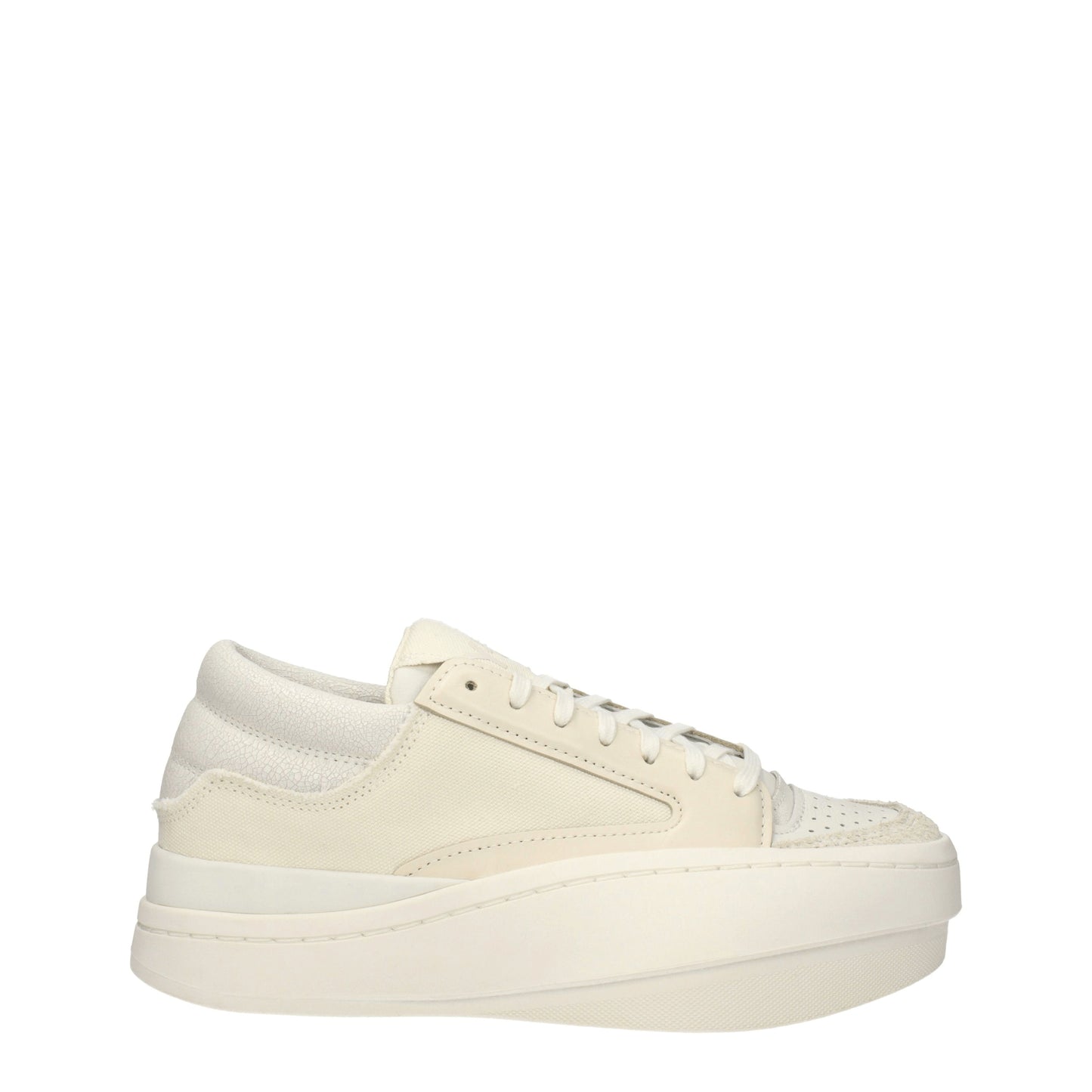 Y3 Yamamoto Men's Sneakers in Fabric  Beige/Cream