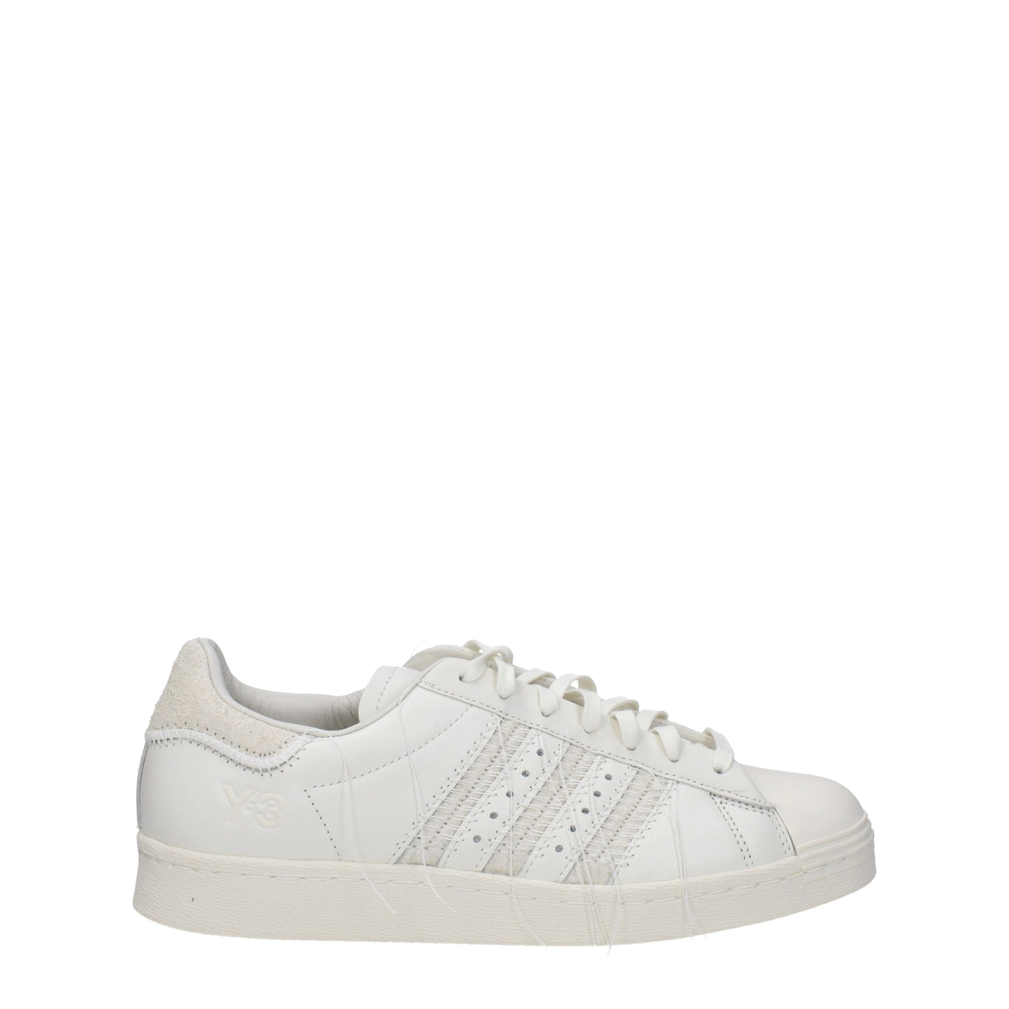 Y3 Yamamoto Men's Sneakers in Leather White