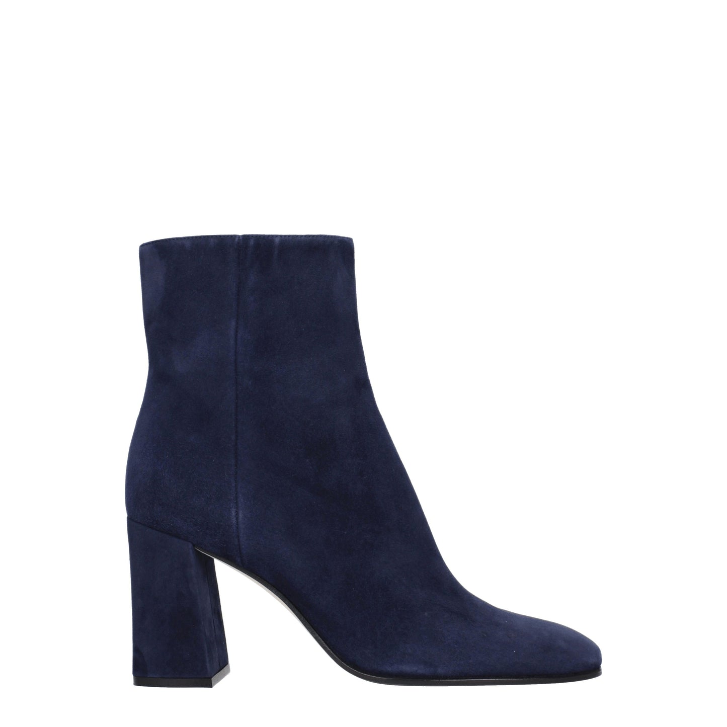 Sergio Rossi Women's Boots in Suede Blue