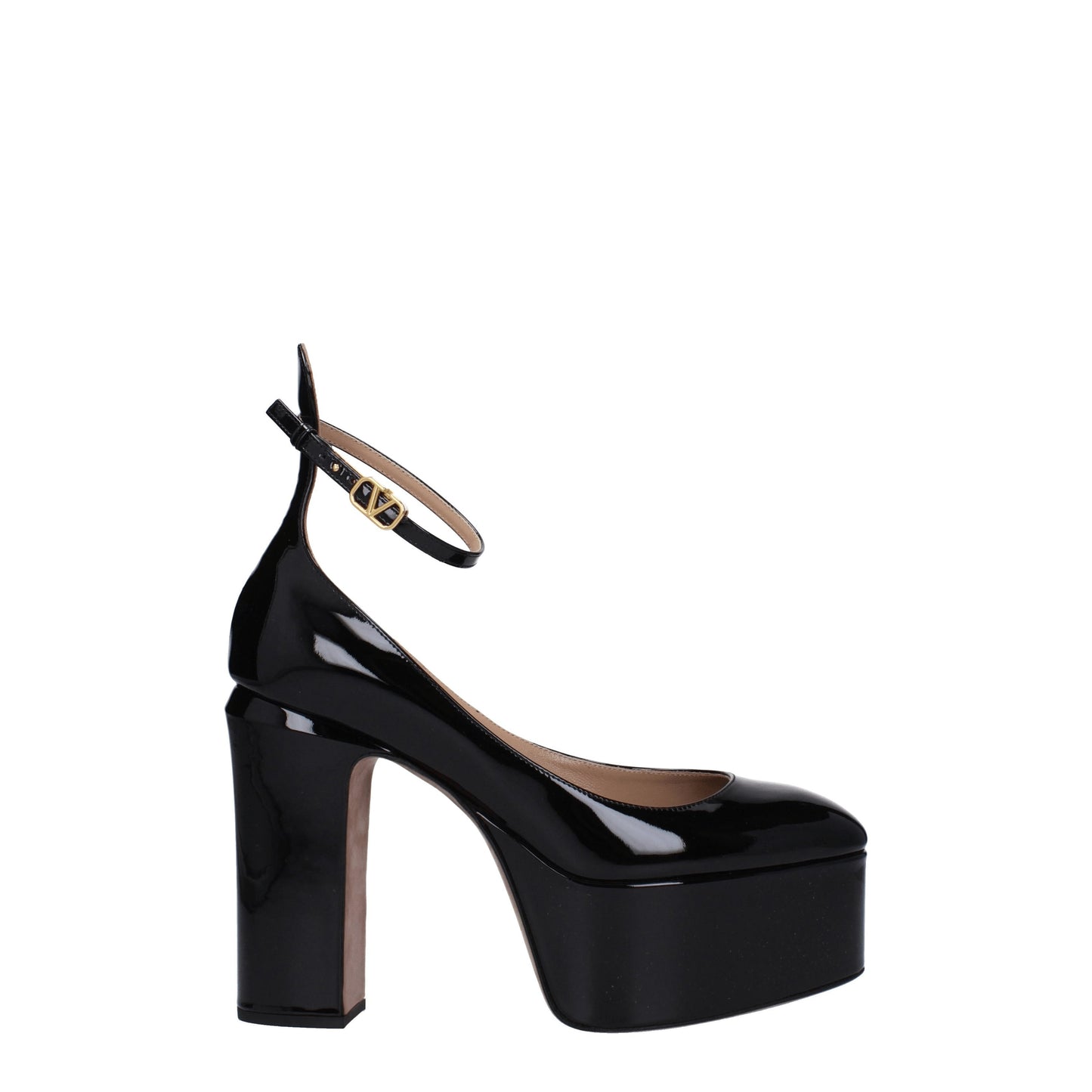 Valentino Garavani Women's Pumps in Patent Leather Black