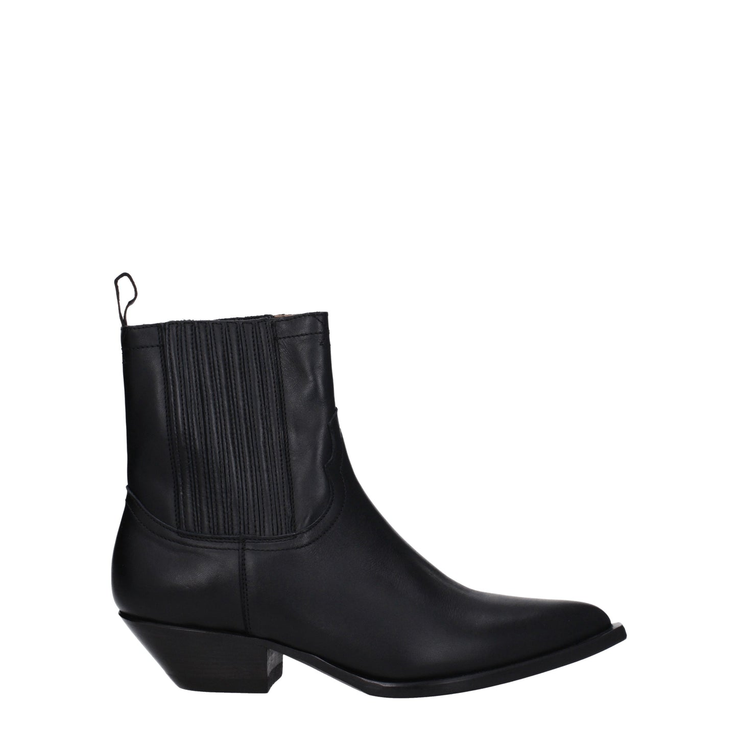 Sonora Women's Boots in Leather Black