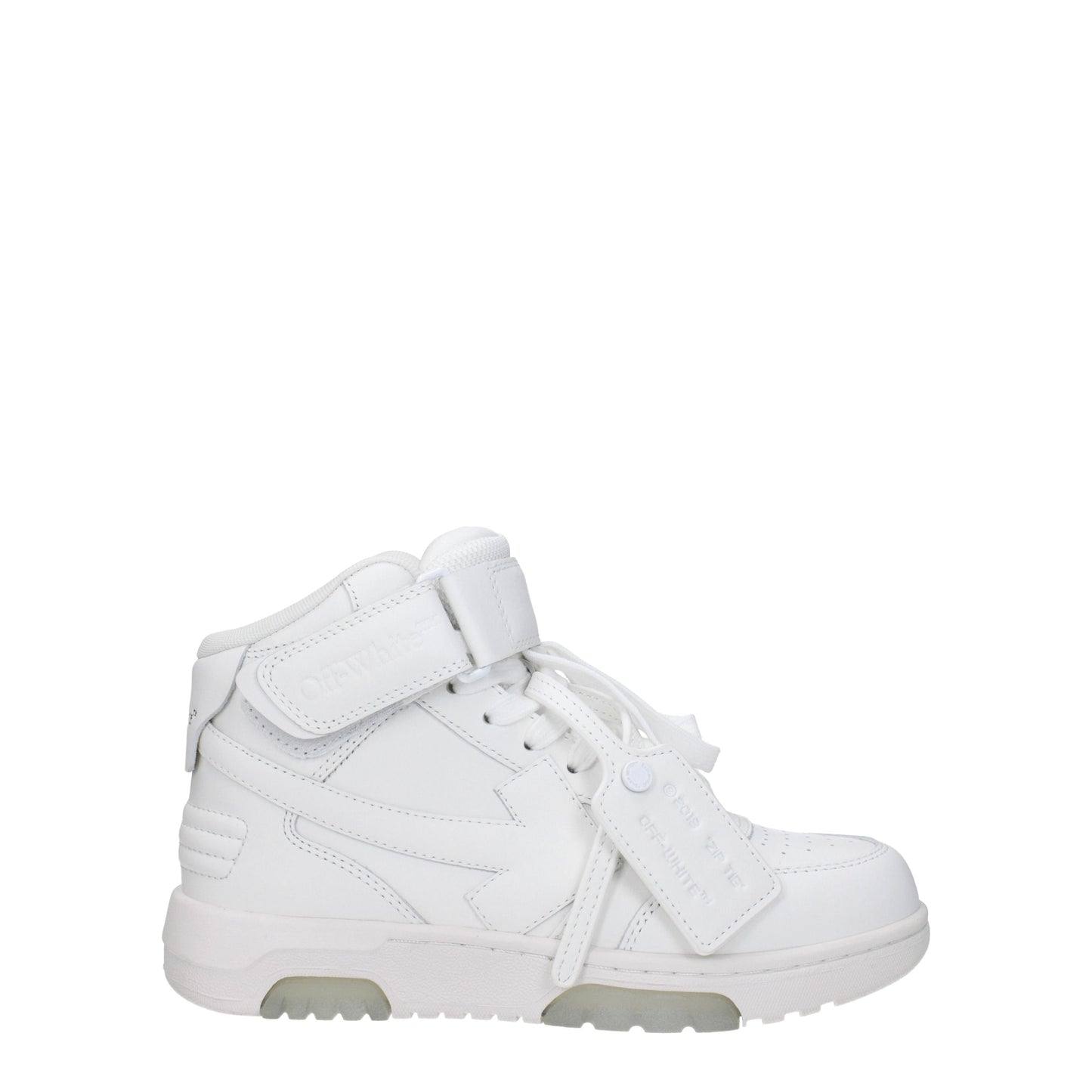 Off-White Women's Sneakers in Leather White