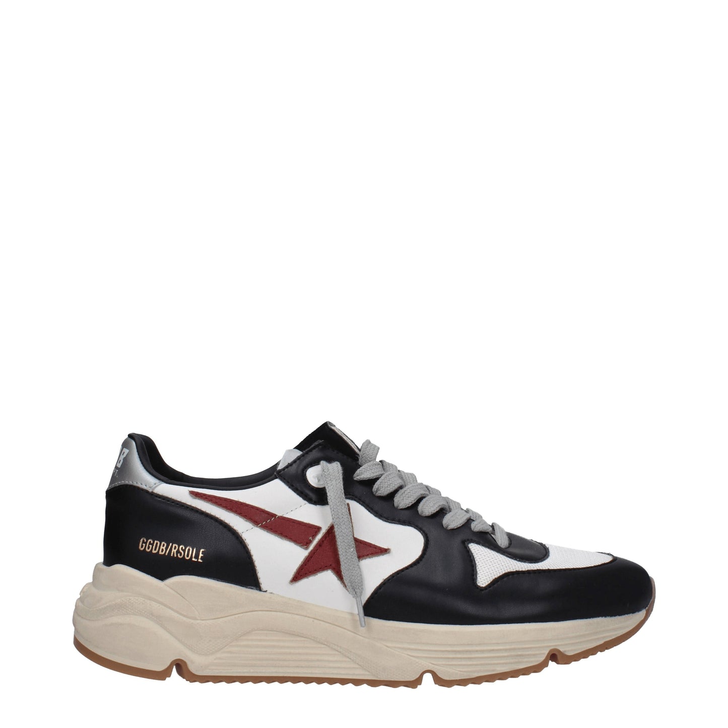 Golden Goose Men's Sneakers in Leather Black/White