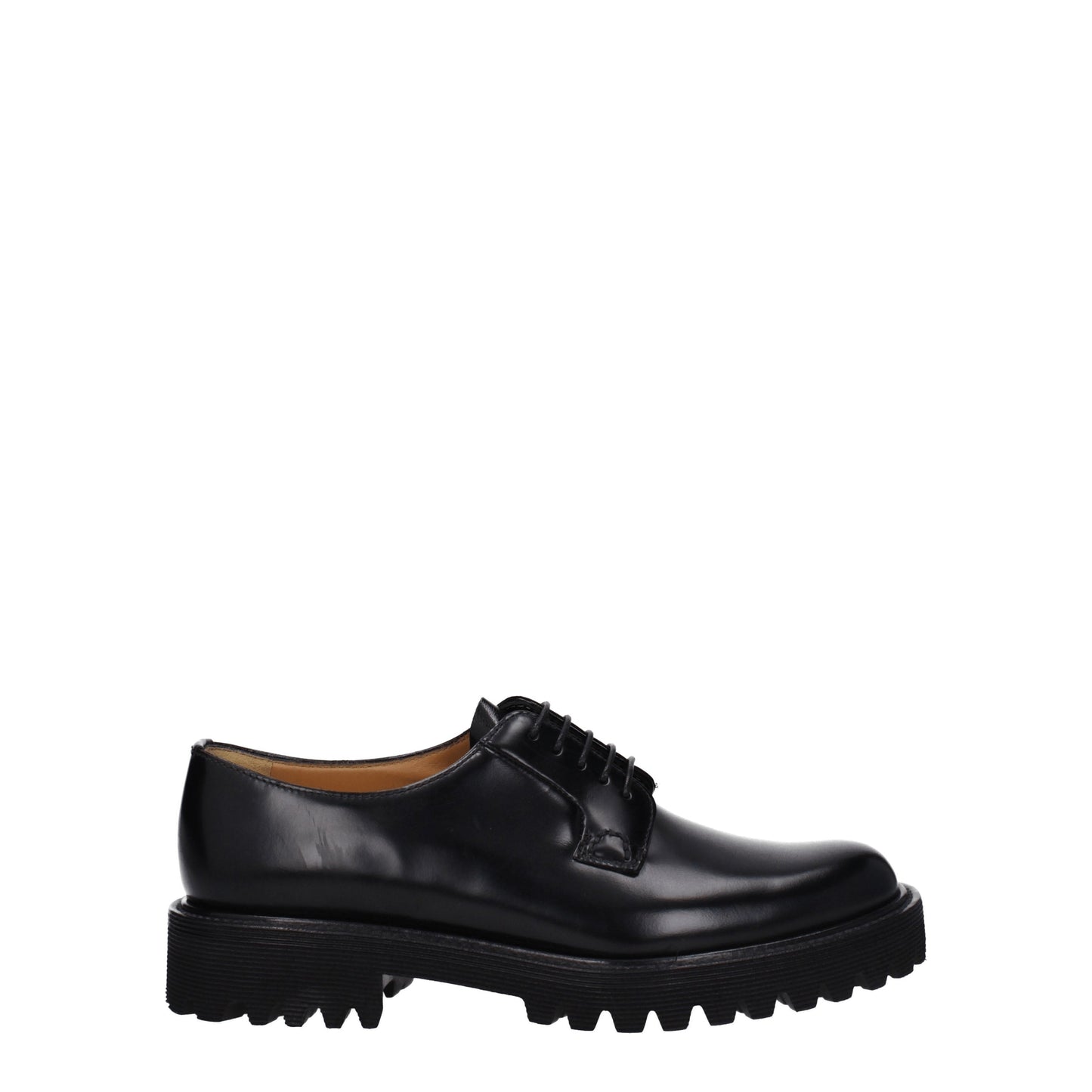 Church's Women's Lace ups in Women Leather Black