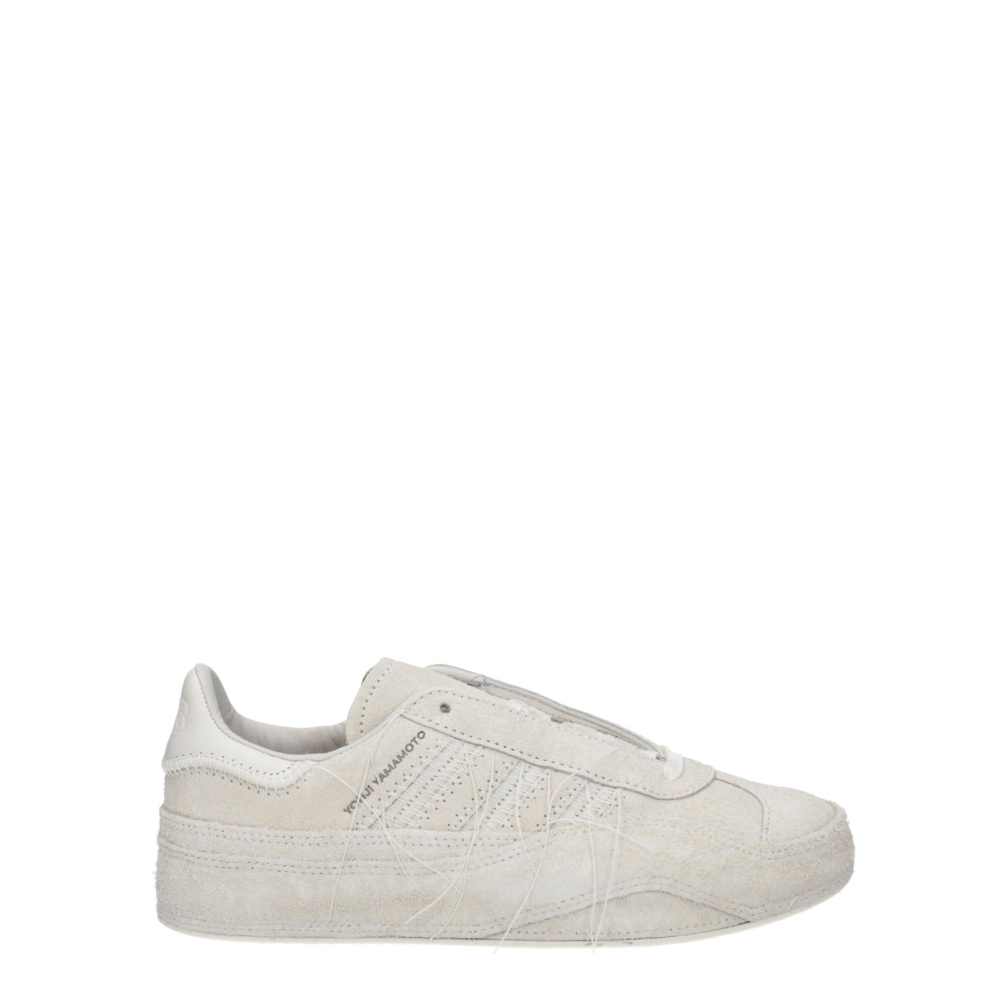 Y3 Yamamoto Women's Sneakers in Suede Beige/Off White