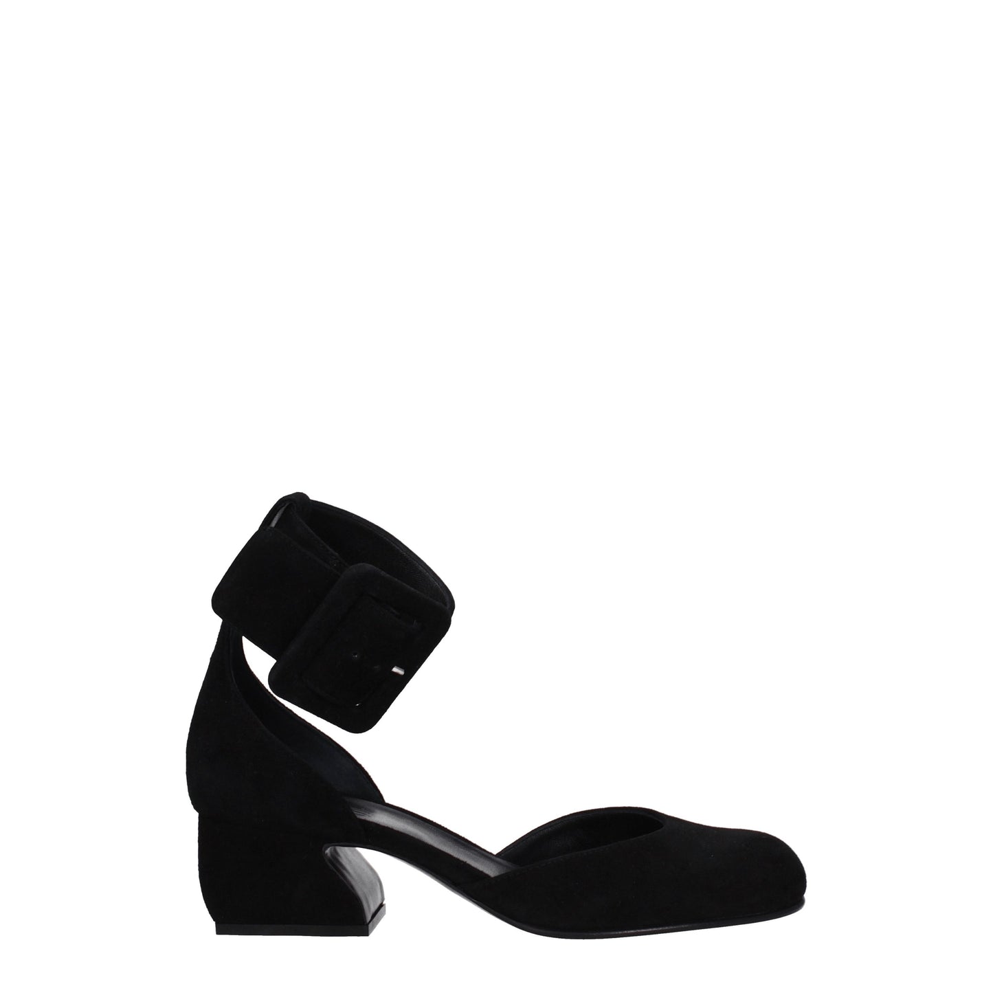 Sergio Rossi Women's Sandals in Suede Black