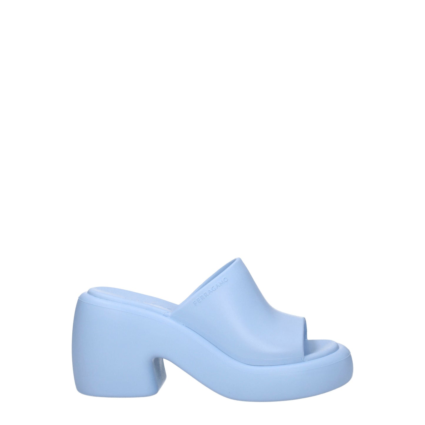 Salvatore Ferragamo Women's Sandals in Rubber Heavenly/Sky