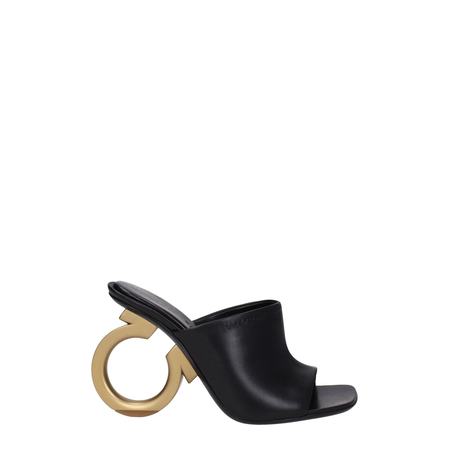 Salvatore Ferragamo Women's Sandals in Leather Black