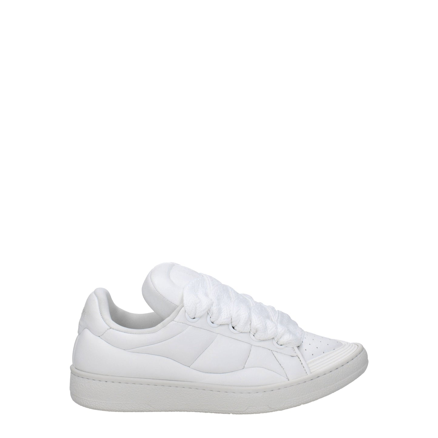 Lanvin Men's Sneakers in Leather White