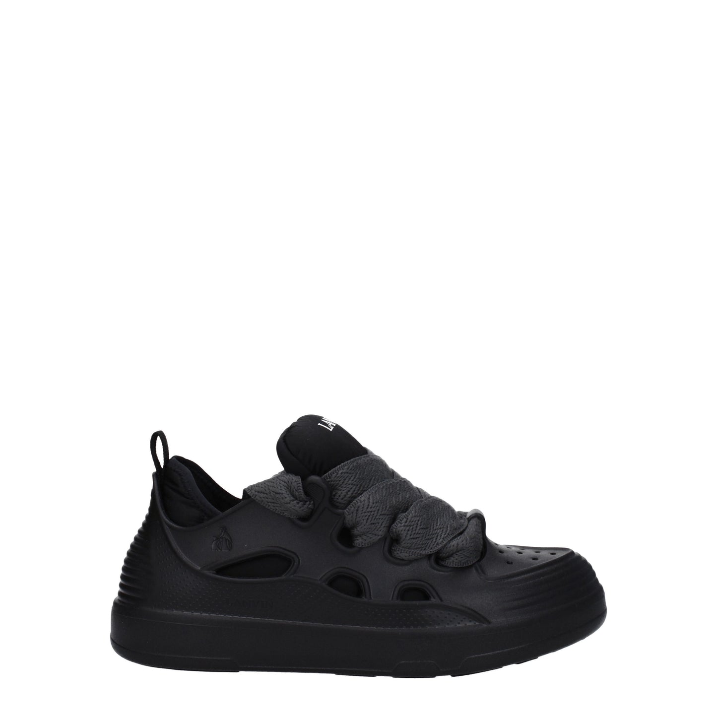 Lanvin Men's Sneakers in Rubber Black/Anthracite