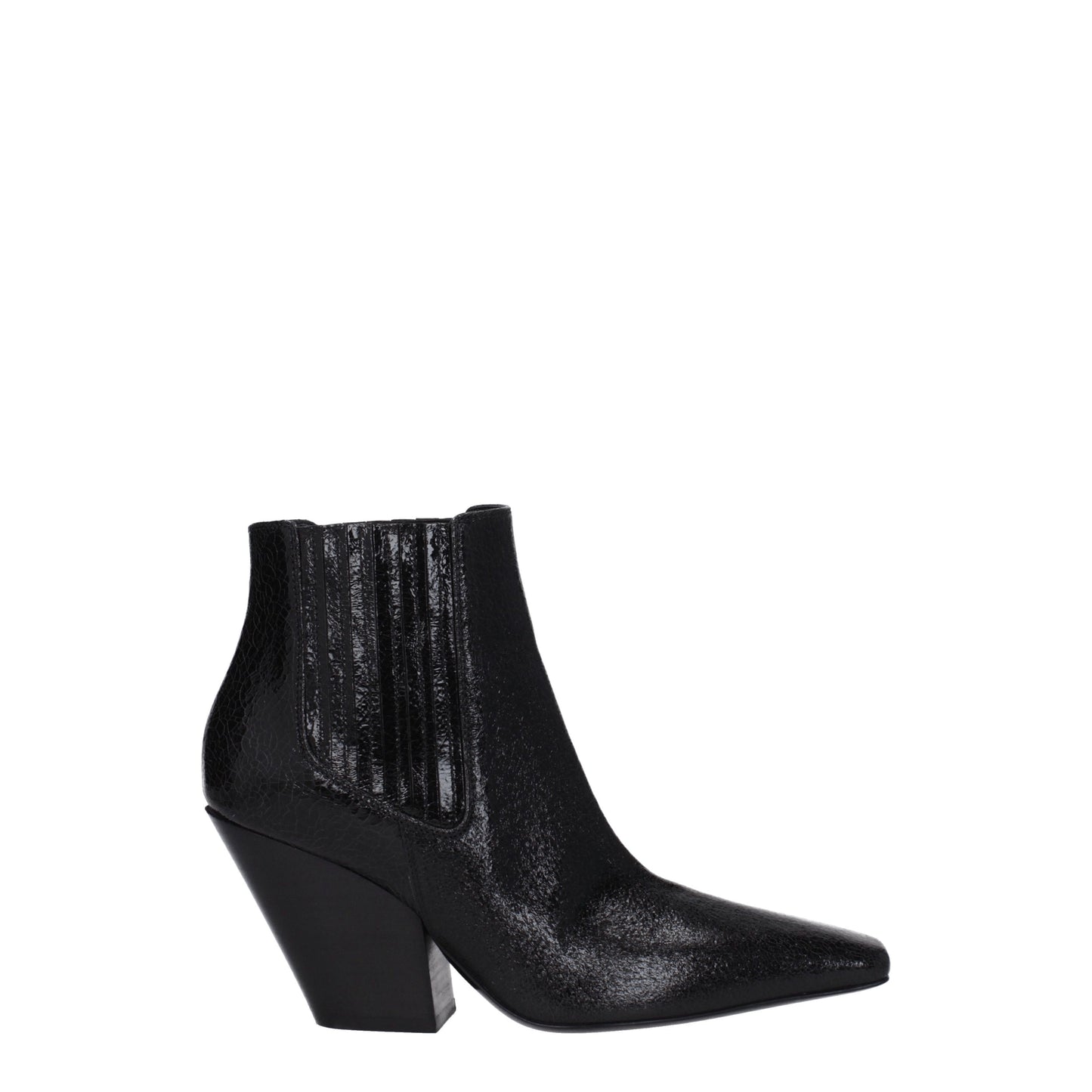 Casadei Women's Boots in Leather Black