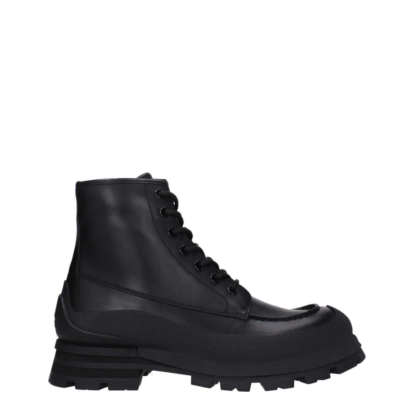 Alexander McQueen Men's Ankle Boots Leather
