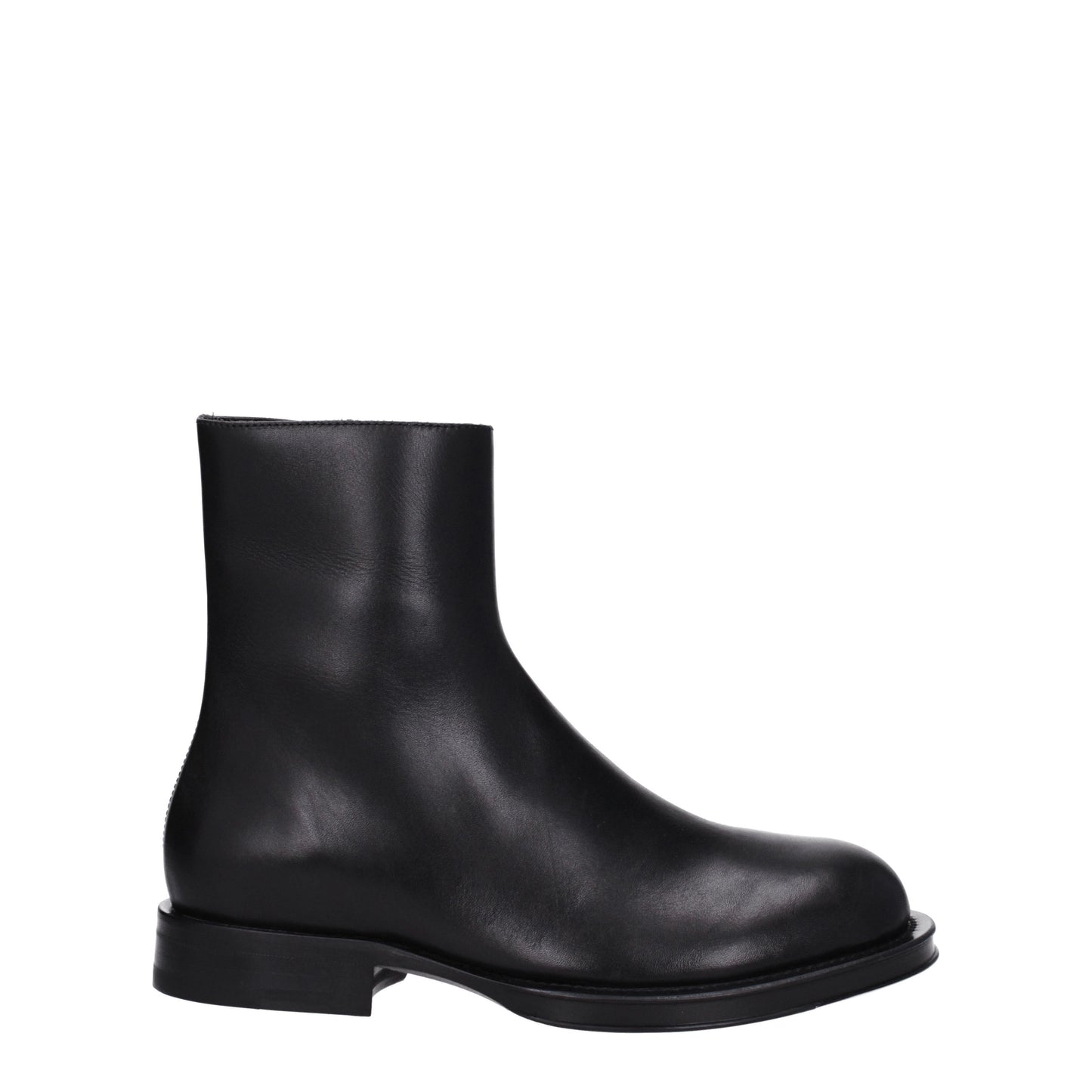 Lanvin Men's Boots in Leather Black