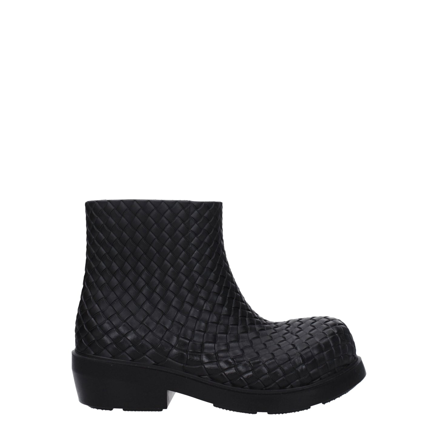 Bottega Veneta Men's Boots in Rubber Black