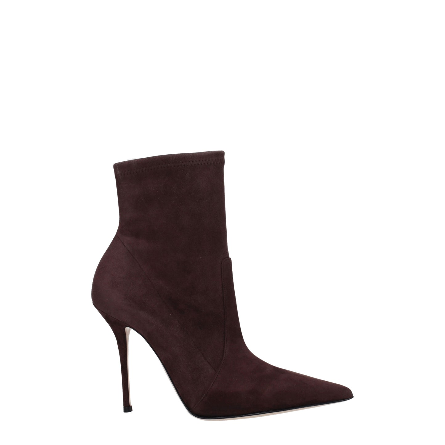 Casadei Women's Boots in Suede Brown/Carob