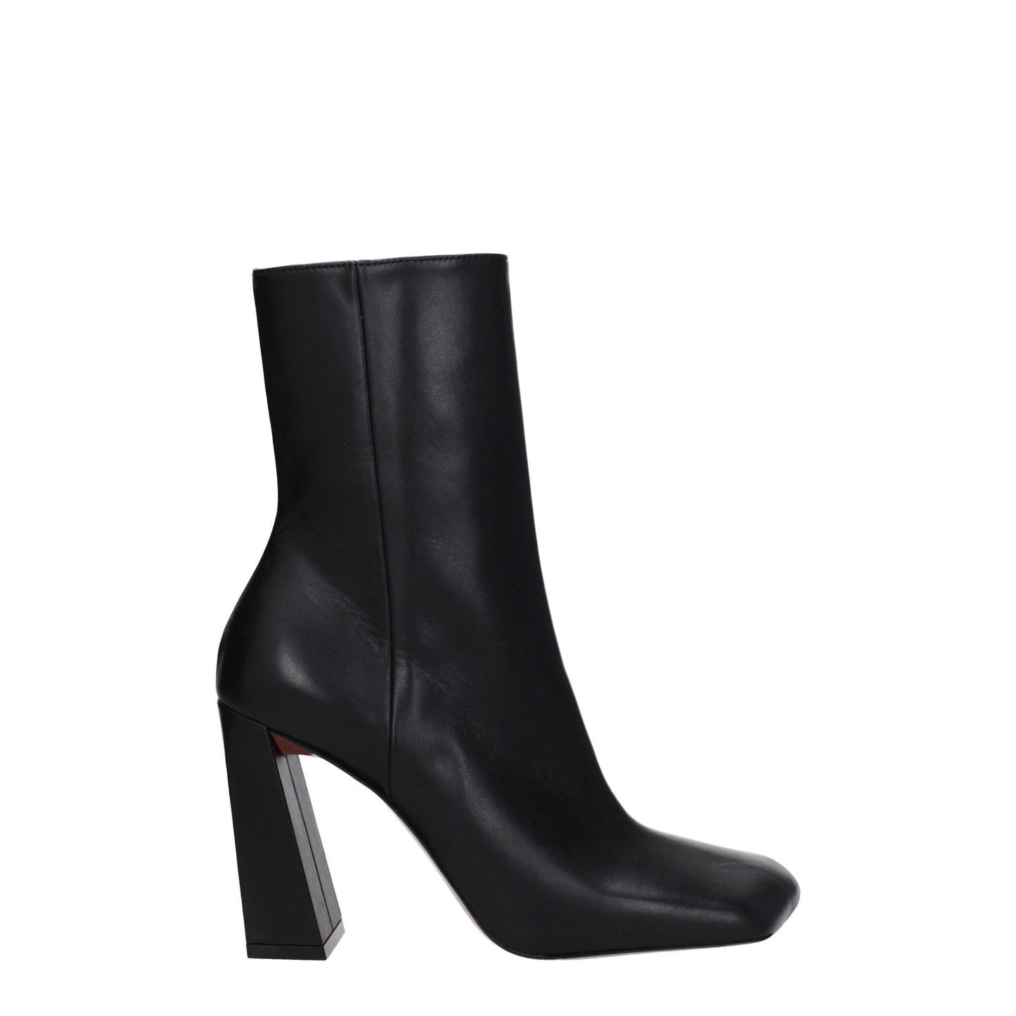 Amina Muaddi Women's Boots in Leather Black