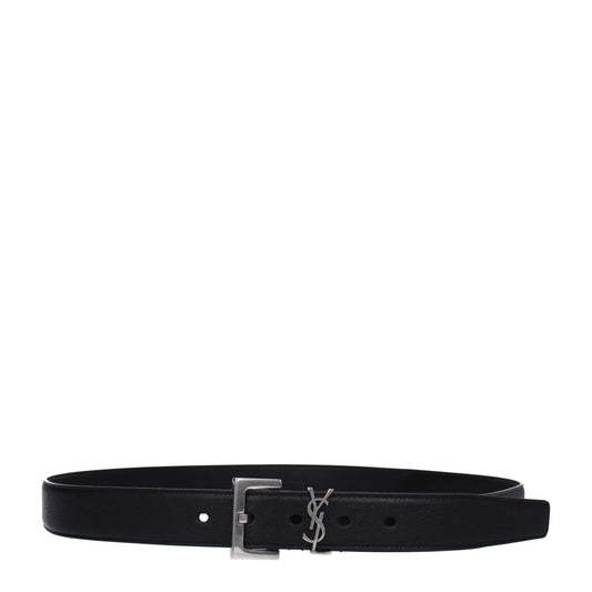 Saint Laurent Men's Belts Leather