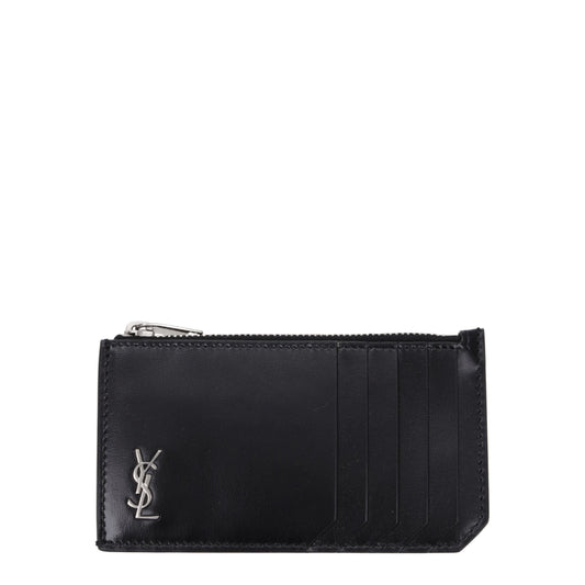 Saint Laurent Men's Coin Purses Leather