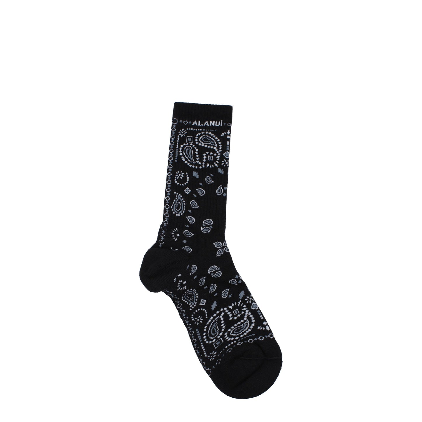 Alanui Socks Women Cotton Black