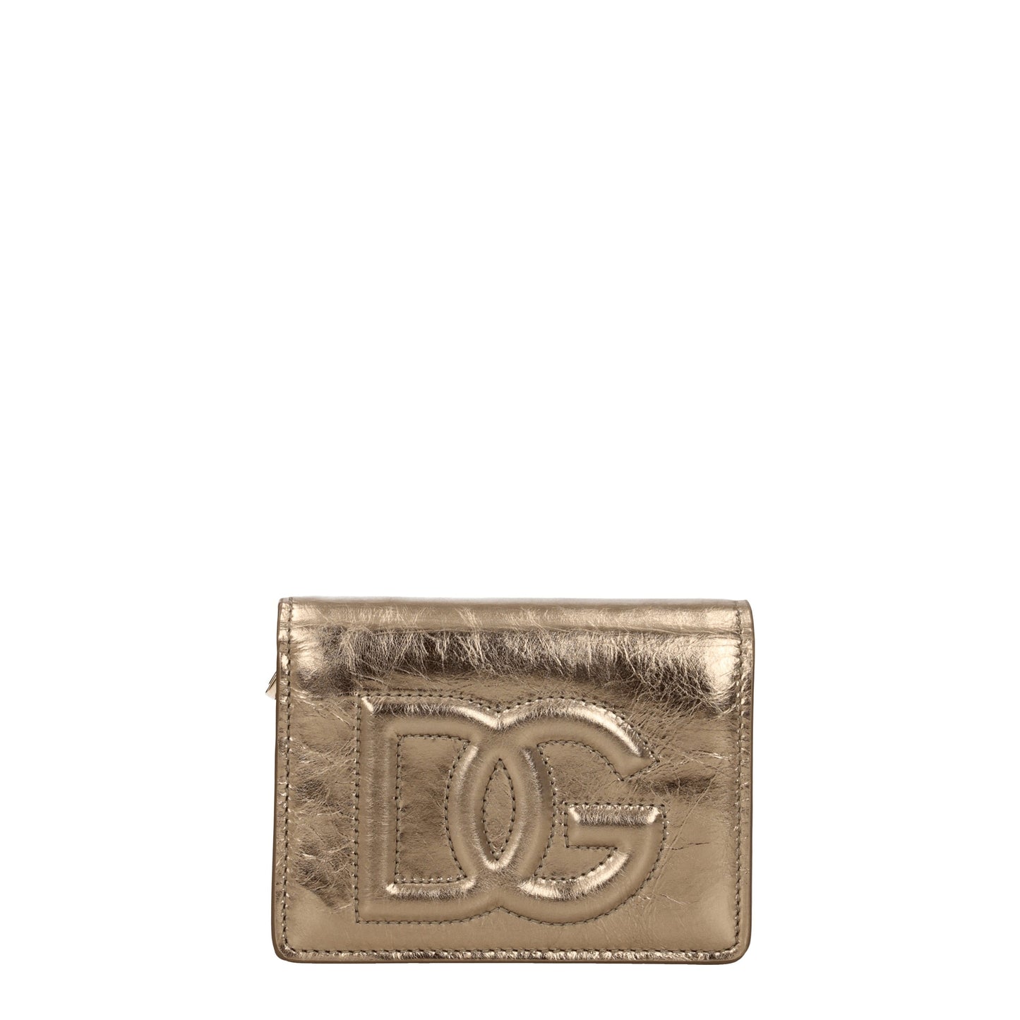 Dolce&Gabbana Wallets Women Leather Gold