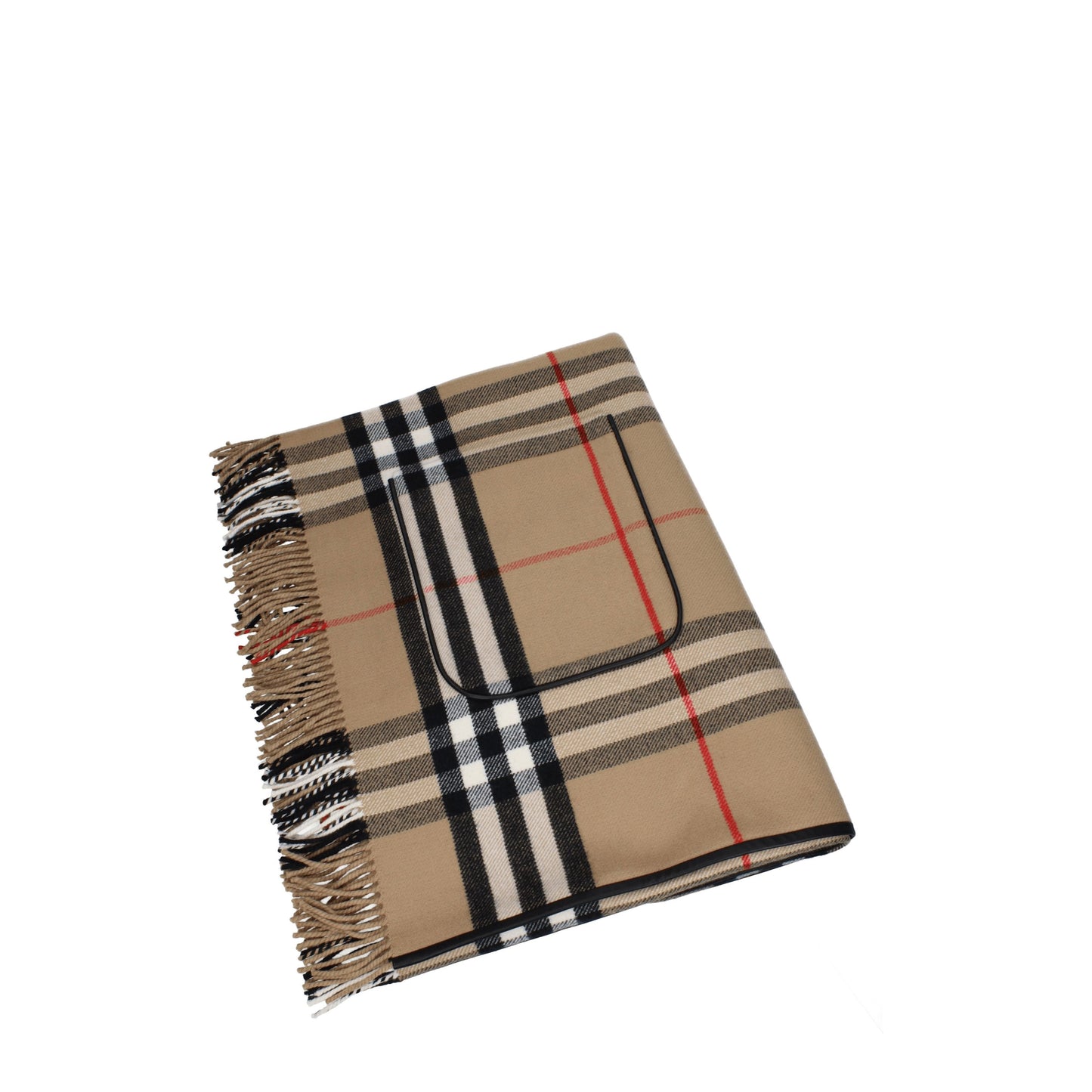 Burberry Scarves Women Wool Beige/Black