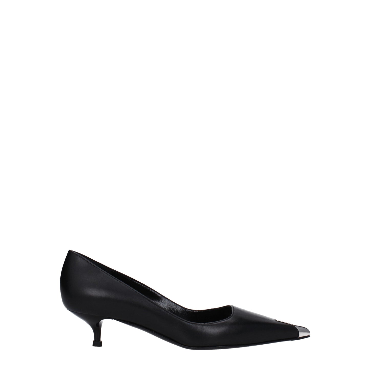 Alexander McQueen Women's Pumps in Leather Black