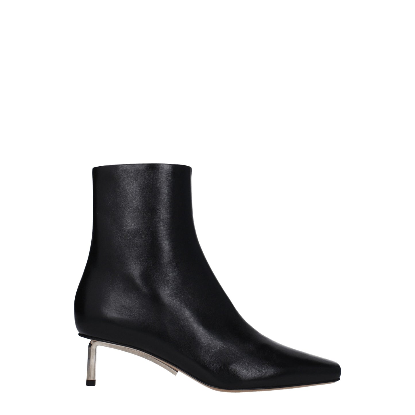 Off-White Women's Boots in Leather Black