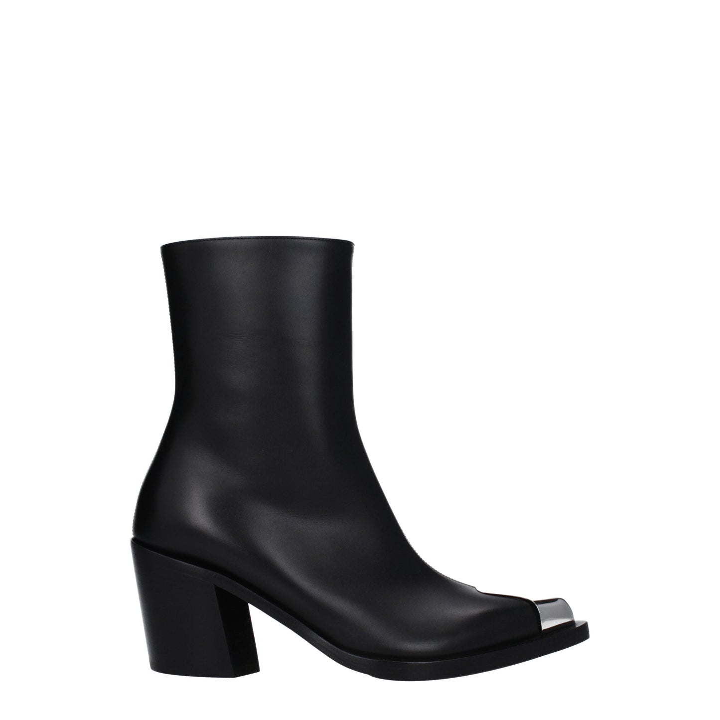 Alexander McQueen Women's Boots in Leather Black