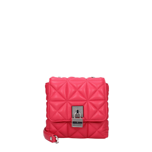 John Richmond Crossbody Bags Women Polyurethane Fuchsia