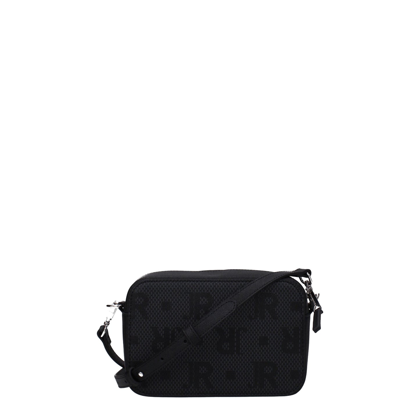 John Richmond Crossbody Bags Women Polyurethane Black/Grey