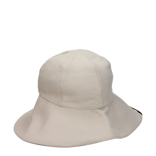 Max Mara Hats Women Cotton Beige/Semolina