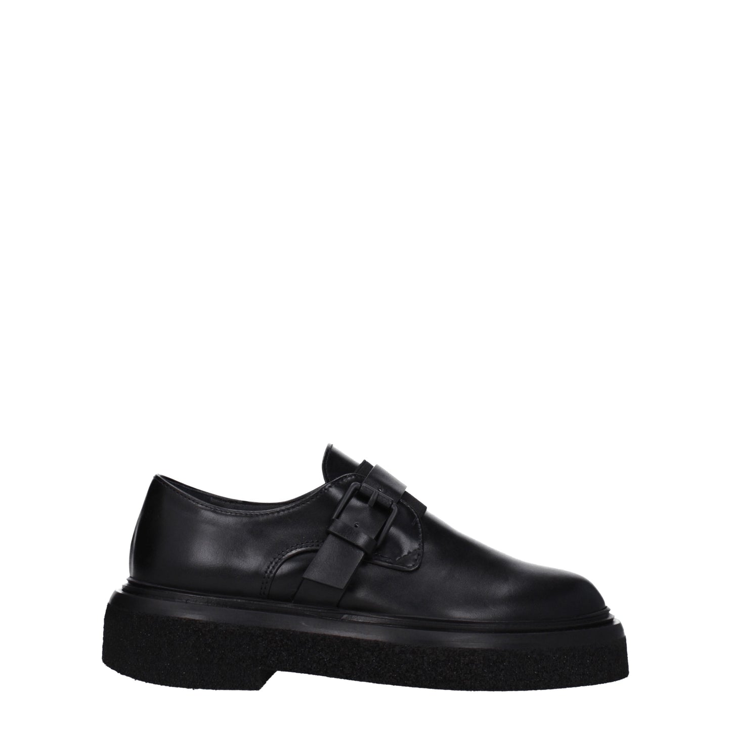 Max Mara Women's Lace ups in Leather Black