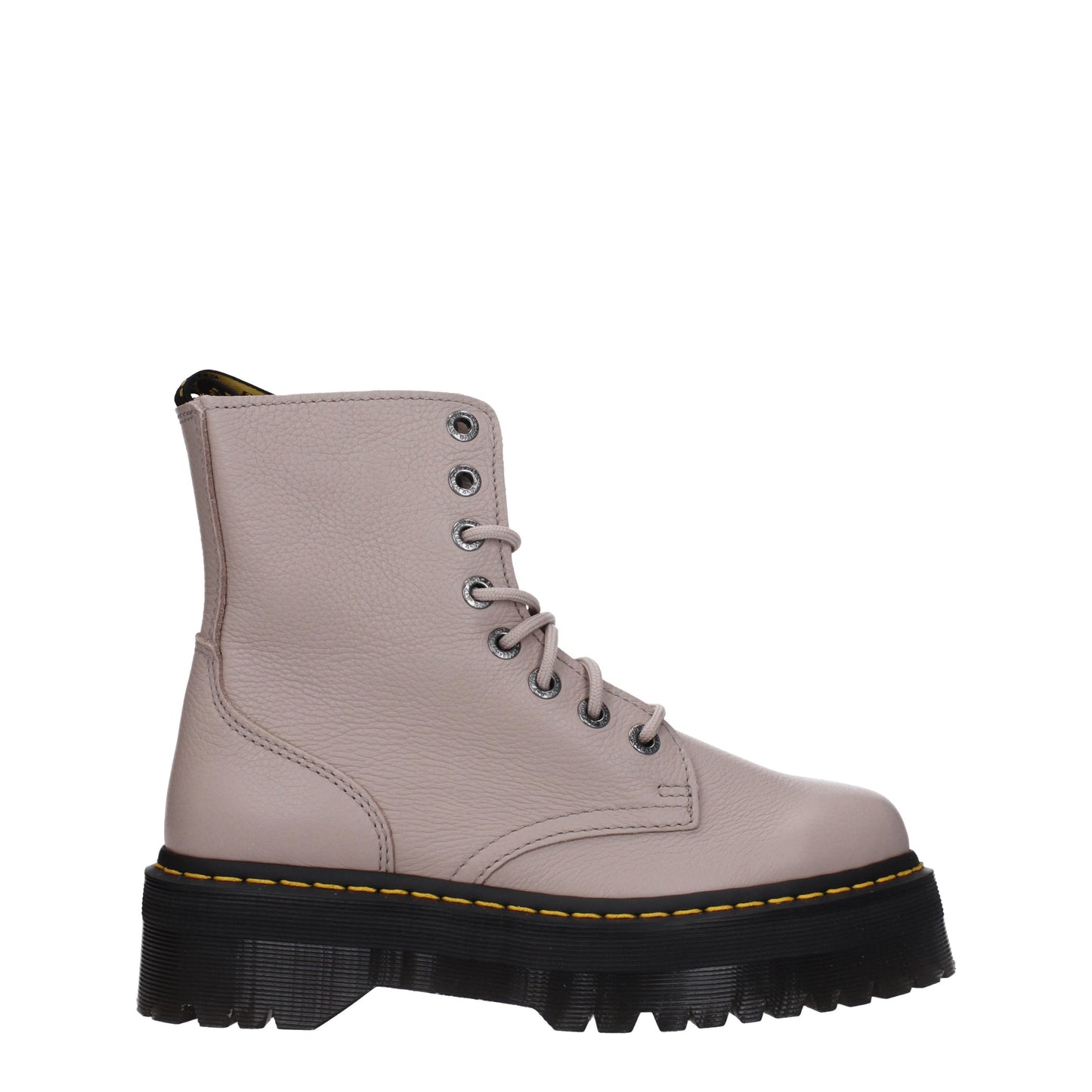 Dr. Martens Women's Boots in Leather Pink/Taupe