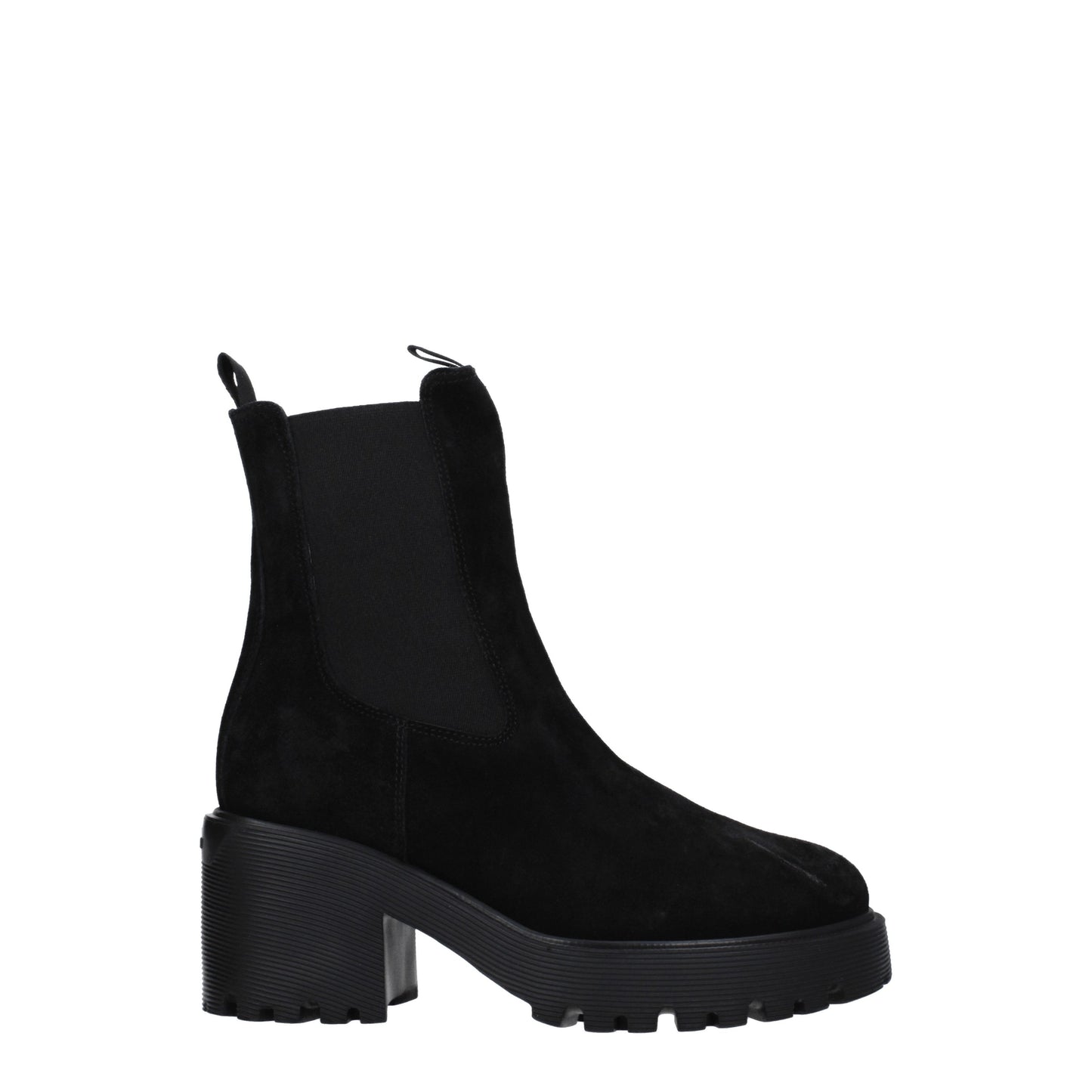 Hogan Women's Boots in Suede Black