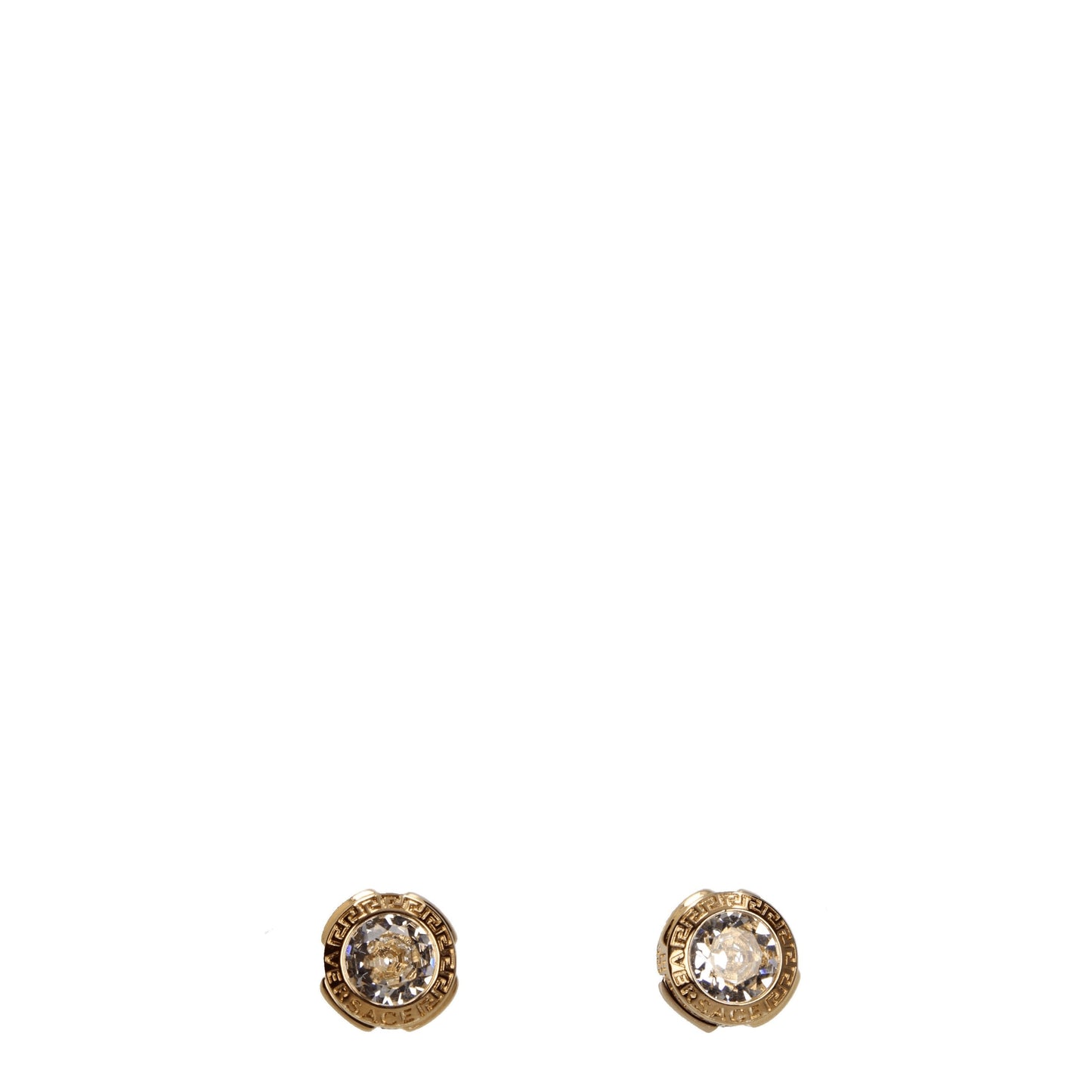 Versace Earrings Men Metal Gold