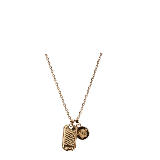 Versace Necklaces Men Metal Gold