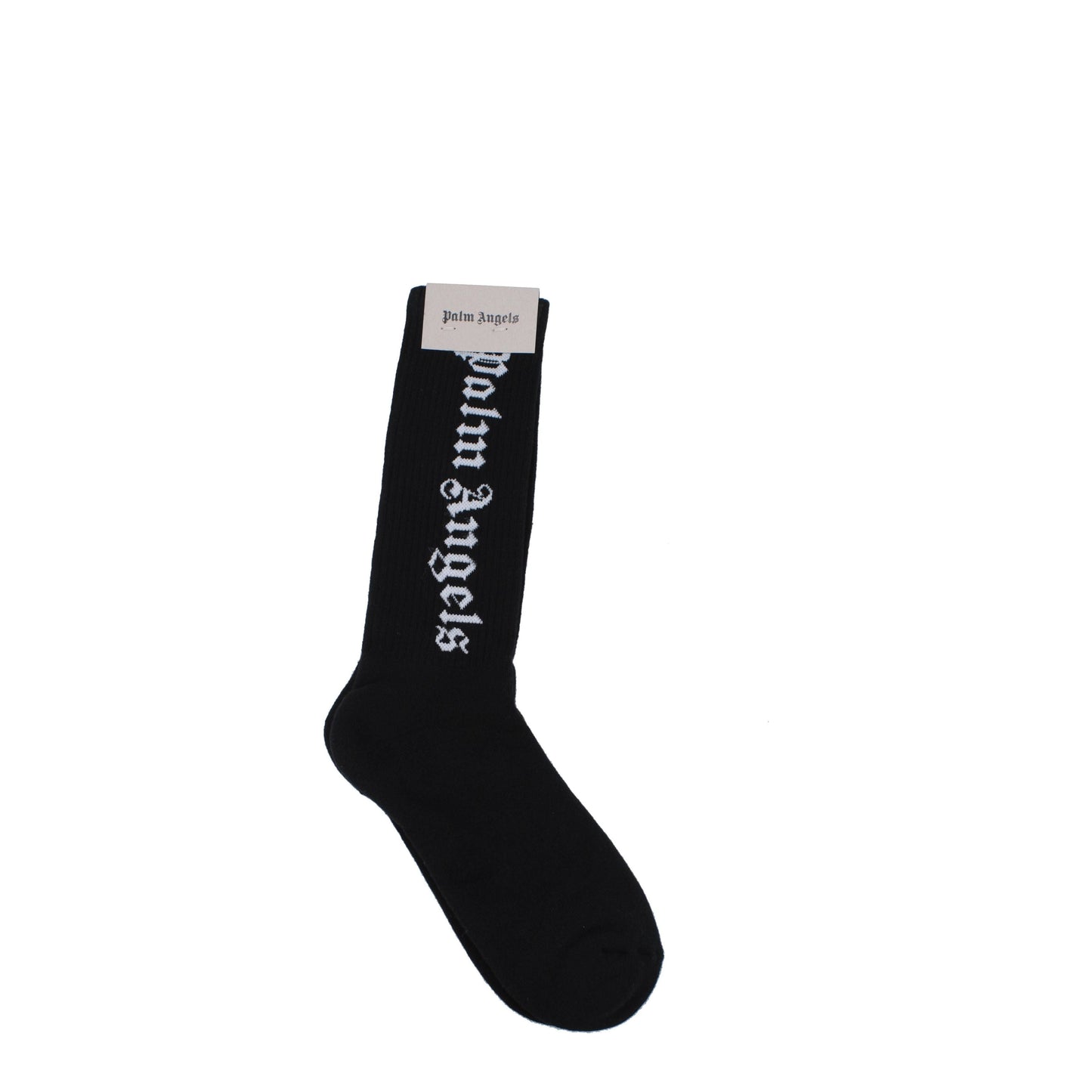 Palm Angels Socks Men Cotton Black