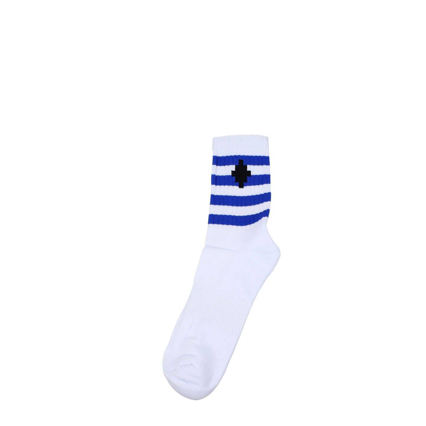 Marcelo Burlon Socks Men Cotton White/Blue